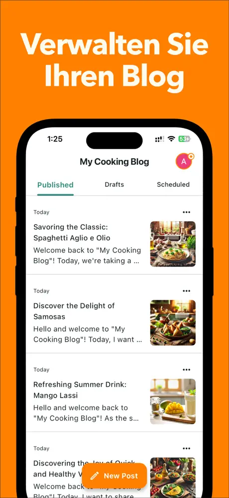 Blog mit Google Blogger – 1