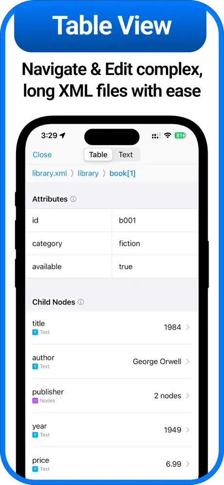 XML Viewer & XML Editor – 4