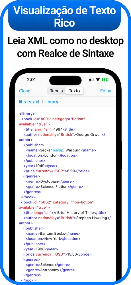 XML Viewer Reader Editor – 5