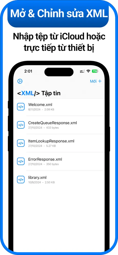 Đọc file XML Editor – 1